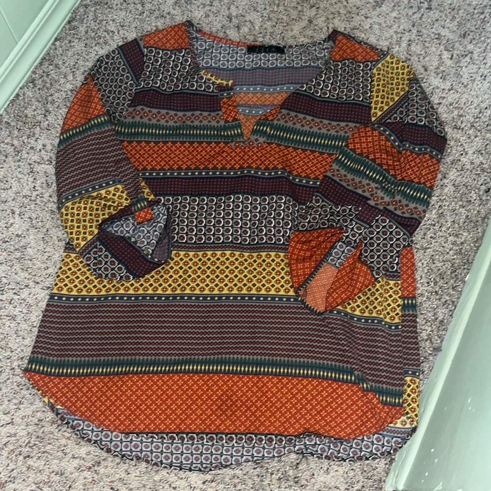Ezra Printed Women’s Top